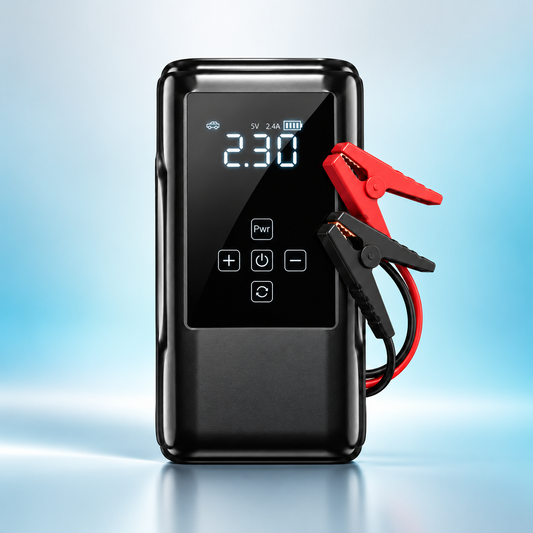 Solvexis™ 2-in-1 Portable Car Jump Starter + Tyre Inflator